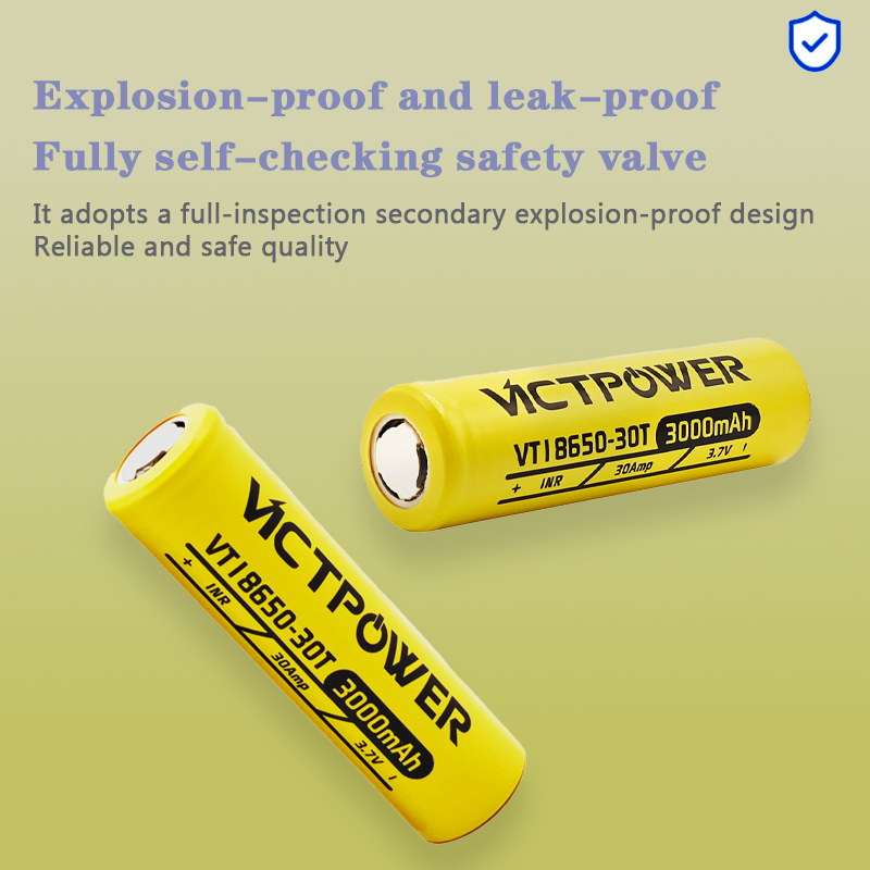 30A continue afvoer Vicpower 1 - Vape Battery 18650 recensie en prijs