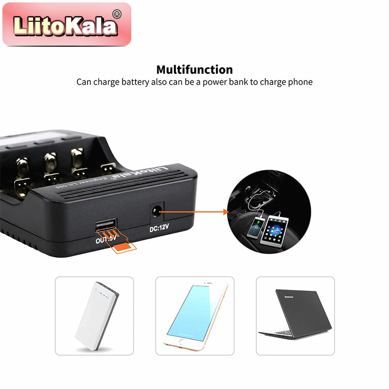 LiitoKala Lii-500 Batterijlade - Vape Battery 18650 recensie en prijs